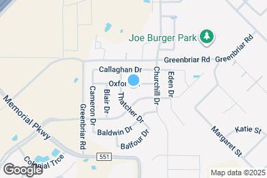 Map image of the property - 251 Oxford Dr