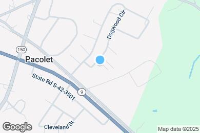 Map image of the property - 831 Dogwood Cir