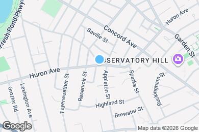 Map image of the property - 268 Huron Ave