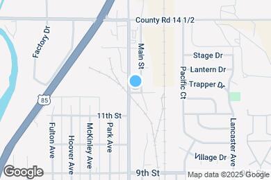 Map image of the property - 1202 Denver Ave