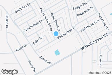 Map image of the property - 2904 Crimson Clover Dr