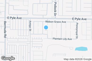 Map image of the property - 10207 S Ghost Gum St