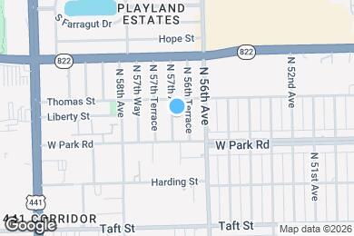 Map image of the property - 2201 N 57th Ave