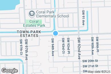 Map image of the property - 9360 SW 16th St
