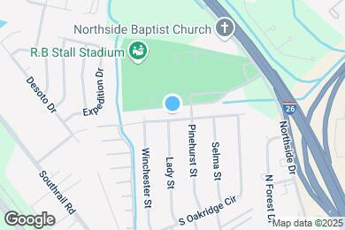 Map image of the property - 2720 N Oakridge Cir
