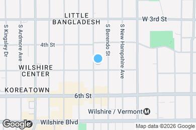 Map image of the property - Catalina Avenue Apartments