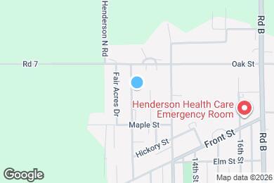 Map image of the property - 1300 11th St