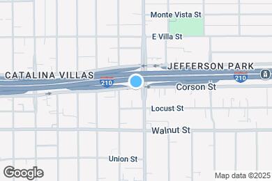 Map image of the property - 333 N Hill Ave