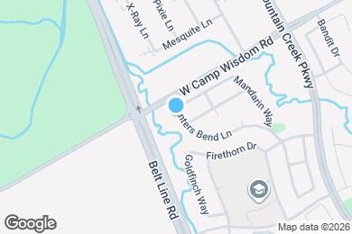 Map image of the property - 5521 Hunters Bend Ln