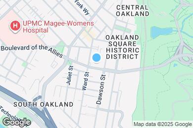 Map image of the property - 3617 Boulevard of the Allies