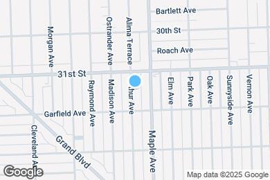 Map image of the property - 3123 Arthur Ave