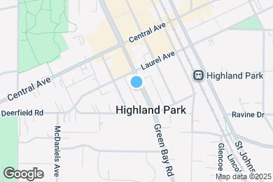 Map image of the property - 1660 Green Bay Rd
