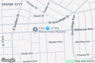 Map image of the property - 2101 Bellevue Ave