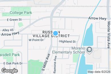 Map image of the property - 9030 Ramona Ave