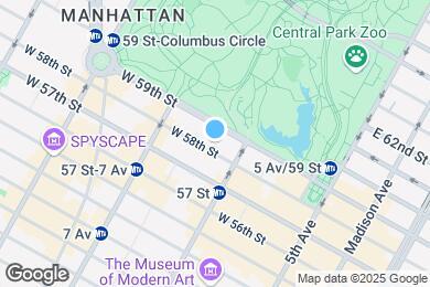 Map image of the property - 116 Central Park S