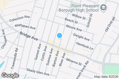 Map image of the property - 1219 Barton Ave