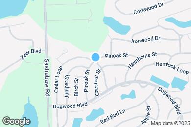 Map image of the property - 3683 Pinoak St