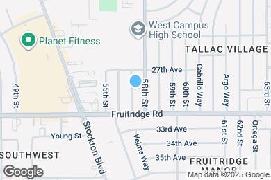 Map image of the property - 5321 57th St
