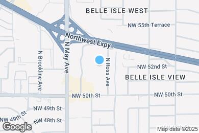 Map image of the property - Furnished Studio-Oklahoma City - NW Expressway