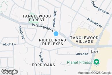 Map image of the property - 2416 Allred Dr