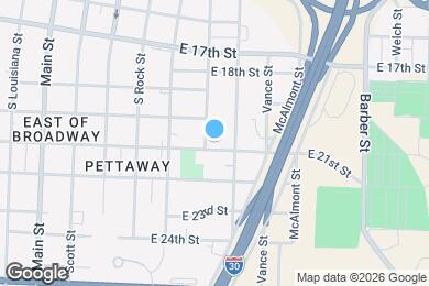 Map image of the property - 606 E 21st St