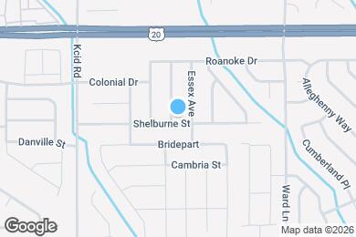 Map image of the property - 19782 Amherst Ave