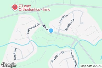 Map image of the property - 541 Glenmanor Dr