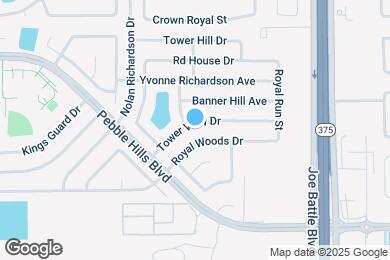 Map image of the property - 12126 Tower View Dr