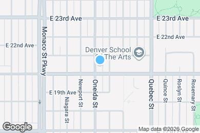 Map image of the property - 2020 Oneida St