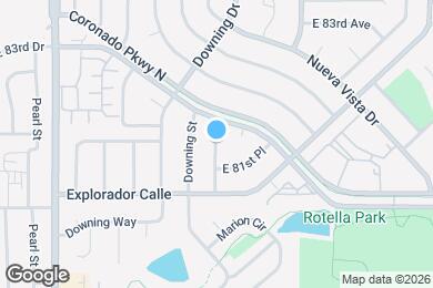 Map image of the property - 8118 Lafayette St