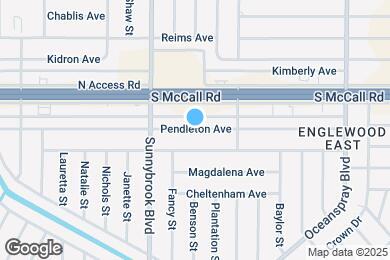 Map image of the property - 11063 Pendleton Ave