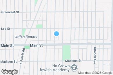 Map image of the property - 8413 Monticello Ave