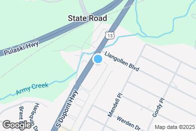 Map image of the property - 400 S Dupont Hwy