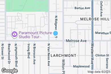 Map image of the property - 717 1/2 N Ridgewood Pl