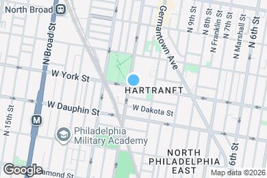 Map image of the property - 1034 W York St