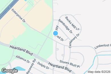 Map image of the property - 8446 Abbey Dell Dr