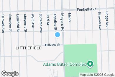 Map image of the property - 14904 Appoline St