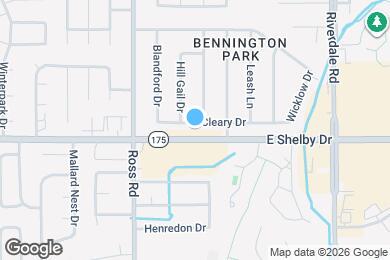 Map image of the property - 6779 Cleary Dr