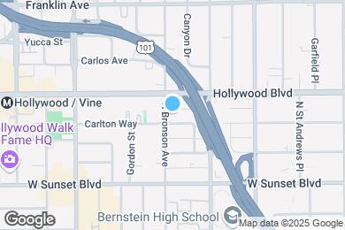 Map image of the property - 5855 Carlton Way,