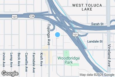 Map image of the property - 4444 Bakman Ave