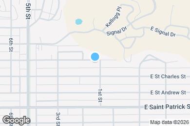 Map image of the property - 107 Franklin St