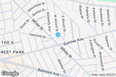 Map image of the property - 32 W Alvord St