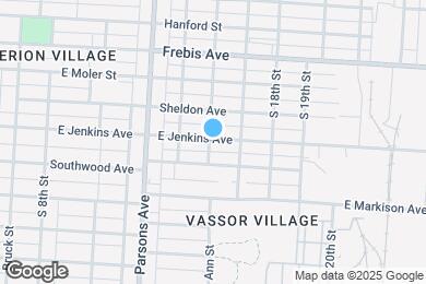 Map image of the property - 543 E Jenkins Ave