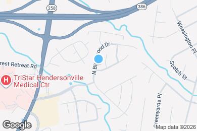 Map image of the property - 346 N Birchwood Dr