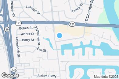Map image of the property - Apartments on Cabot Way