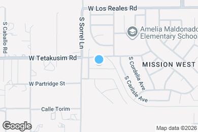 Map image of the property - 3724 W Fitzwater Ct