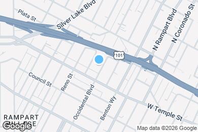 Map image of the property - 333 N Occidental Blvd