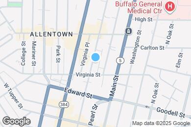 Map image of the property - 437 Franklin St