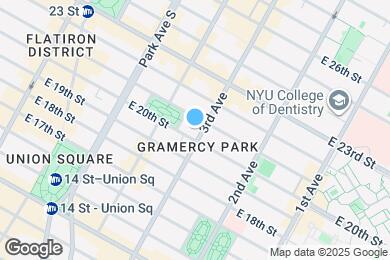 Map image of the property - 250 3rd Ave