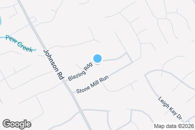 Map image of the property - 1118 Blazing Ridge Wy